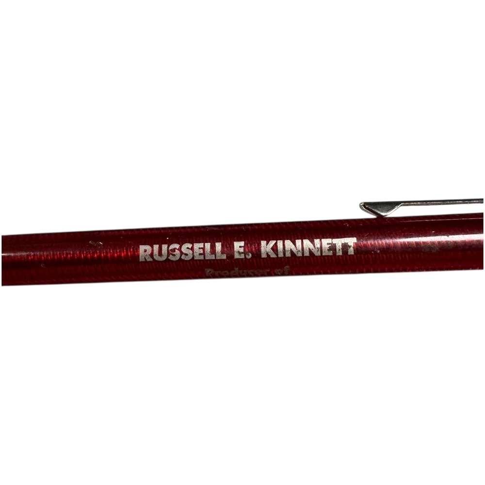 Vintage Scripto Atlanta‎ USA Pen Russell E. Kinnett Seed Corn Milroy, Ind